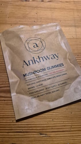 Customer photo review of Mushroom Gummies