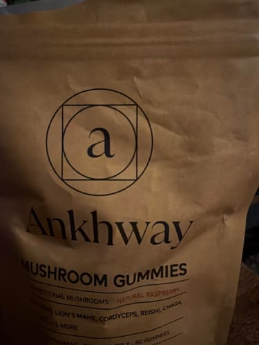 Customer photo review of Mushroom Gummies
