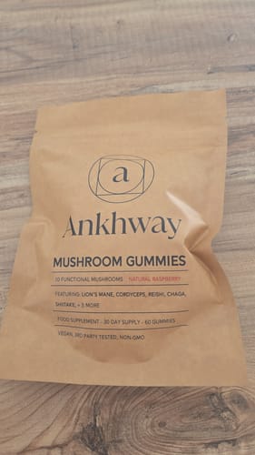 Customer photo review of Mushroom Gummies