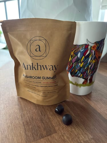 Customer photo review of Mushroom Gummies