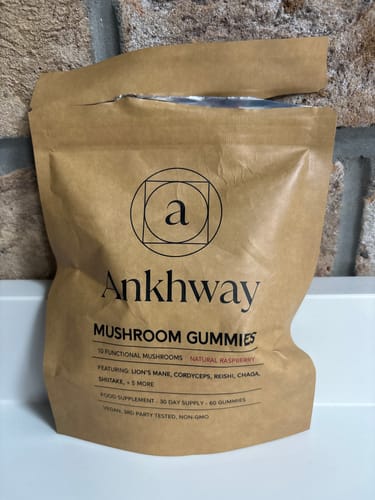 Customer photo review of Mushroom Gummies