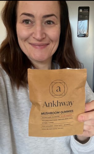 Customer photo review of Mushroom Gummies