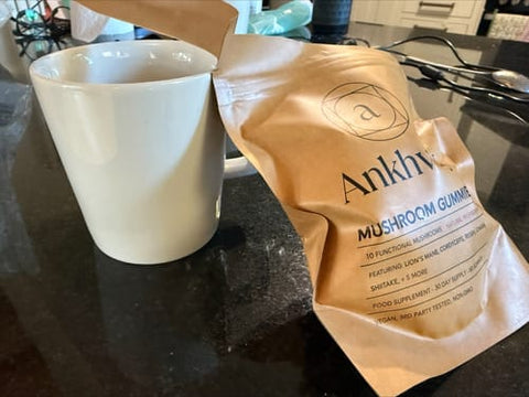 Customer photo review of 2-Month Mushroom Gummies