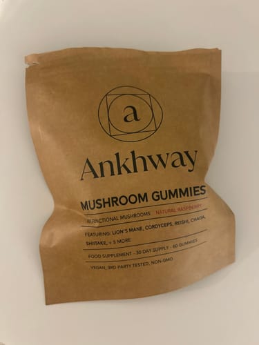 Customer photo review of Mushroom Gummies