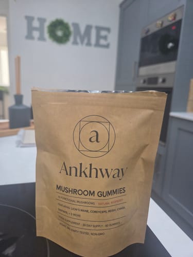 Customer photo review of Mushroom Gummies